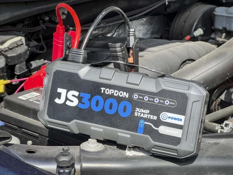 TOPDON JumpSurge JS3000 jump starter review