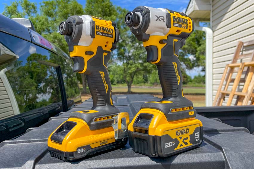 DeWalt Atomic Vs 20V Max XR - What's the Difference? - PTR