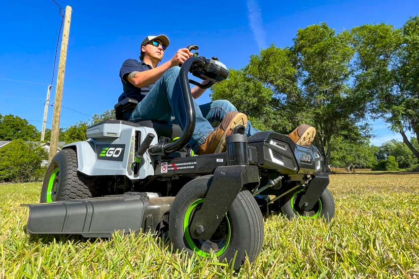 EGO E-Steer 42-Inch Zero Turn Lawn Mower Review
