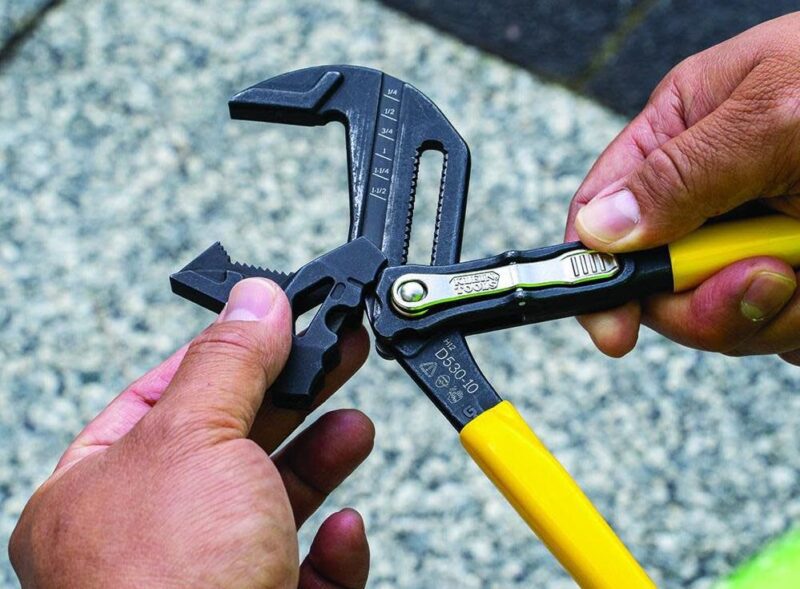 Klein Plier Wrench removable jaw