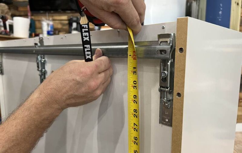 measuring nobilia wall cabinets