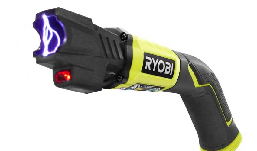 RYOBI 4V cordless taser