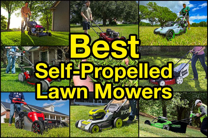 3 in-1 Self-Propelled FWD Gas Mower, 150cc Engine, 22 in. Deck by Yard Force