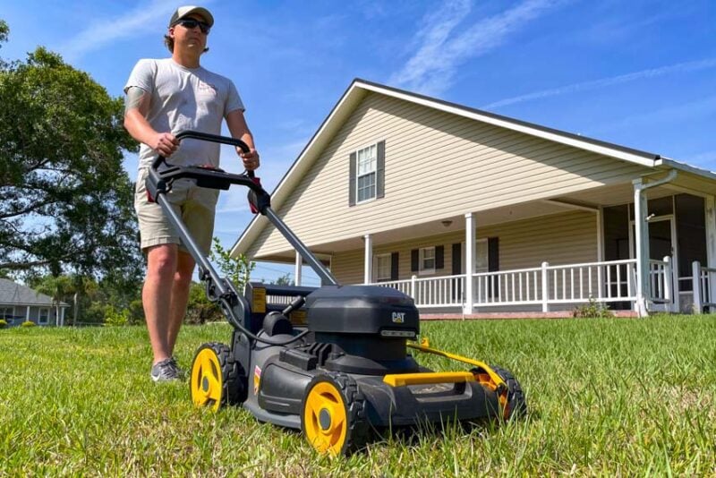 Cat Self-Propelled Lawn Mower