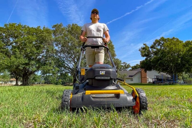 Cat Self-Propelled Lawn Mower