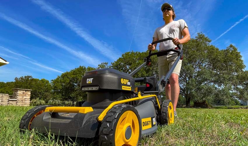 Cat Self-Propelled Lawn Mower
