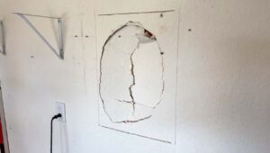 How to Repair a Large Hole in Drywall