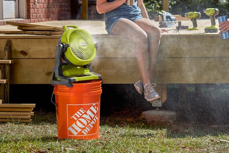 Ryobi misting on sale machine