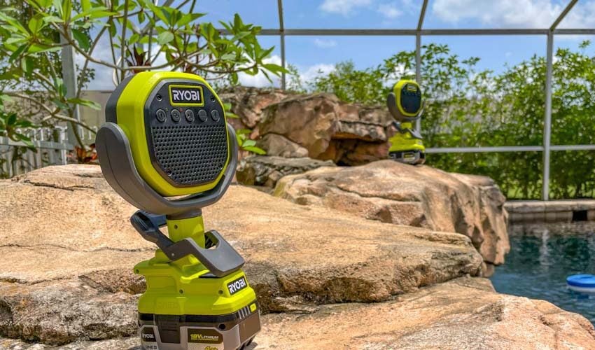 Ryobi Verse Cordless Clamp Speaker Review