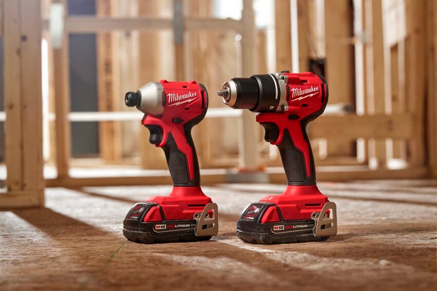 Milwaukee M18 Compact Brushless Drill and Impact Driver - Next-Gen Models