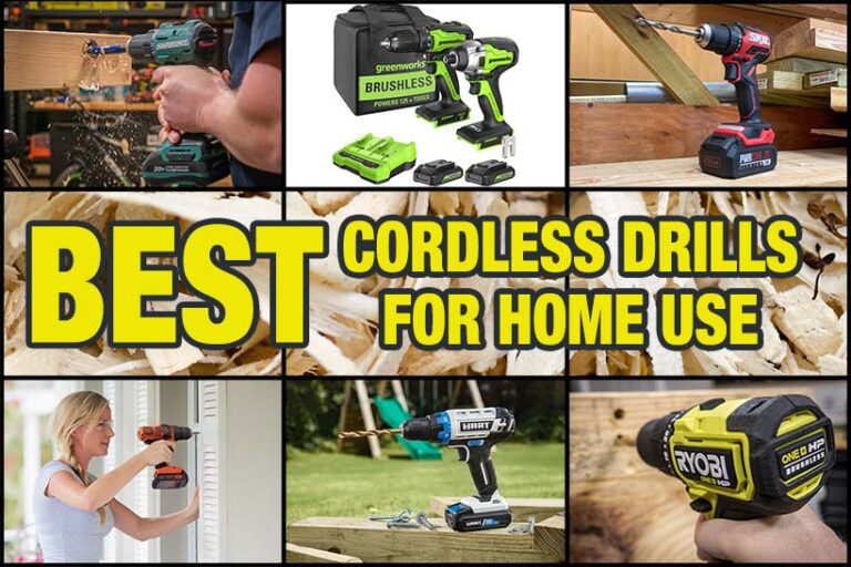 Best Cordless Drill For Home Use - Pro Tool Reviews