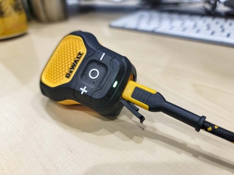 DeWalt Wearable Bluetooth Speaker