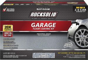 Rust-Oleum 317284 RockSolid Polycuramine Garage Floor Coating Kit