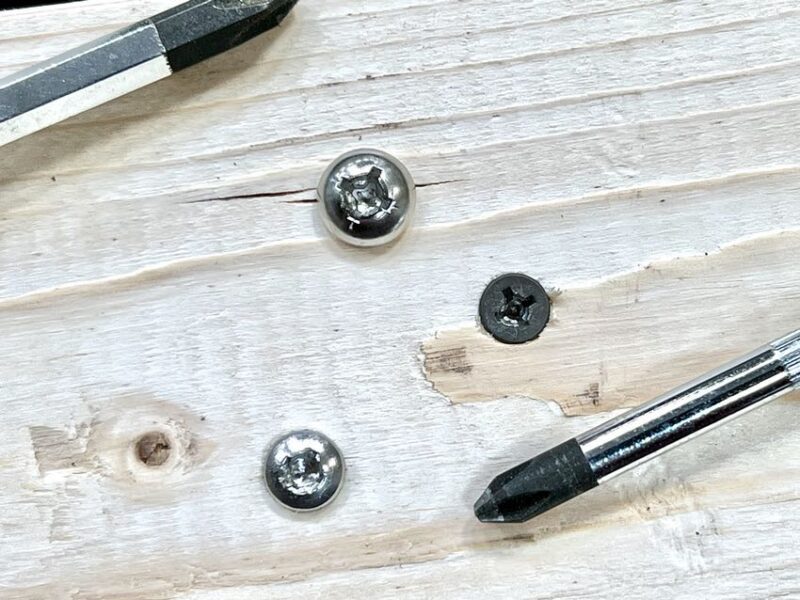 removing stripped screws