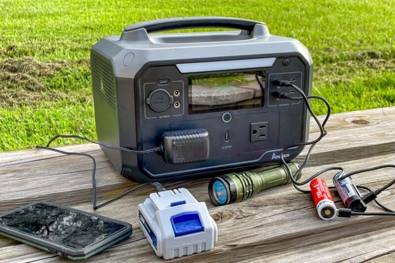 solar generator charging devices