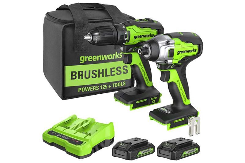 Best Drill Combo For Home Use

Greenworks 24V Brushless Drill and Impact Driver Combo