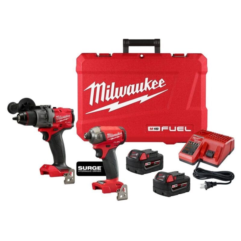 Milwaukee M18 Fuel Hammer and Surge Combo Kit (3699-22)