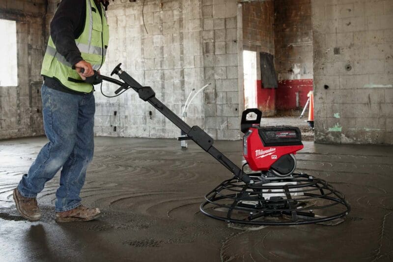 Milwaukee MX Fuel Concrete Trowels