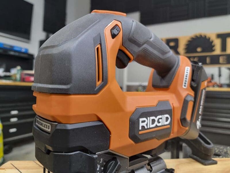 Ridgid Jigsaw ergonomics