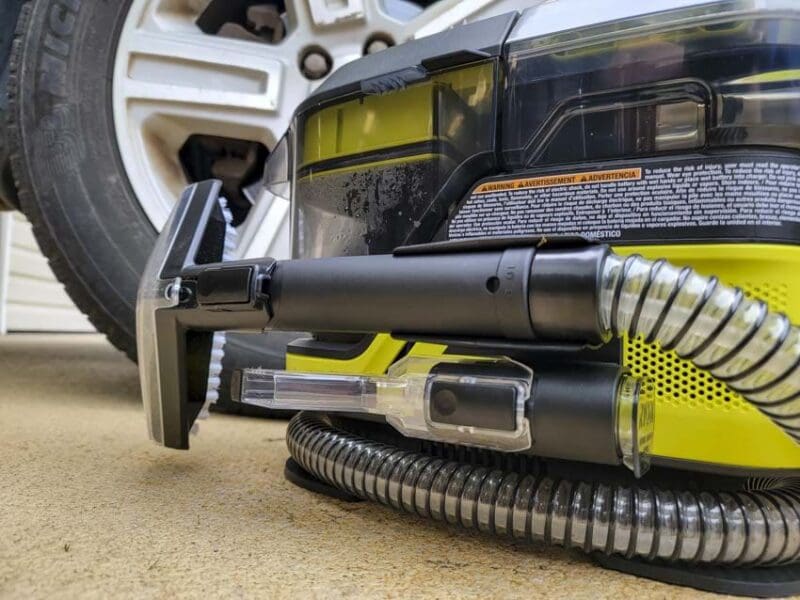 New Ryobi 18V SwiftClean Cordless Spot Cleaner for Gross Wet Messes