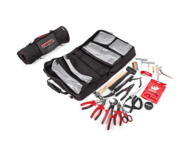 Boxo USA 28-Piece SAE Tool Roll Set - Professional Wrenches & Sockets For Tool Bag Organizing