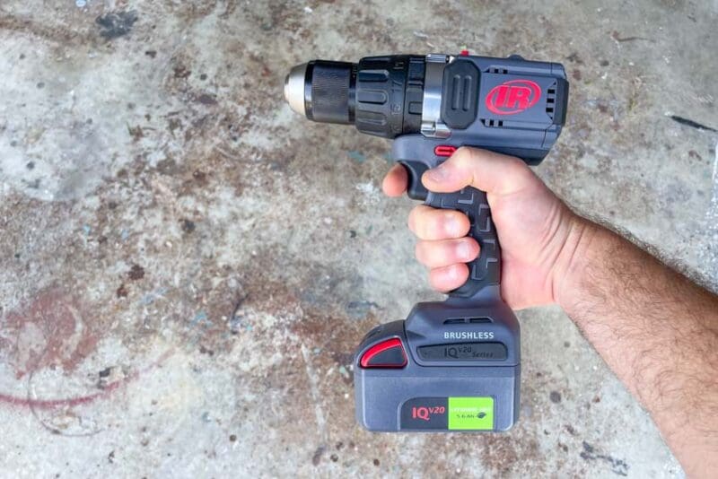 Ingersoll Rand 20V Cordless Hammer Drill D5241 In Hand