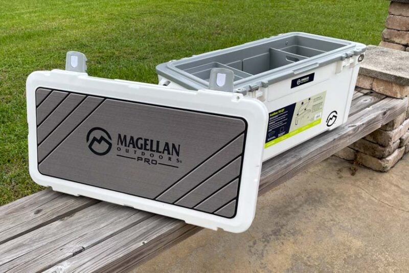 Magellan Outdoor Pro Explorer 75L Icebox Marine Cooler with Lid Off