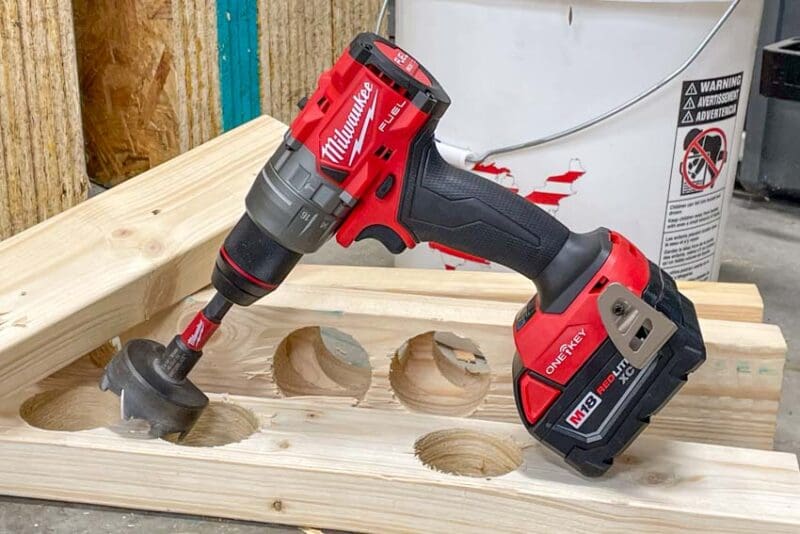 Best cordless drill overall - Milwaukee M18 Fuel 2904