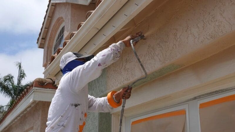 painting home exterior