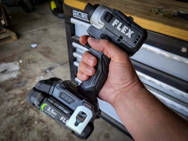 Compact Driver Use Flex 24V Compact Impact Driver Review - Pro Tool Reviews