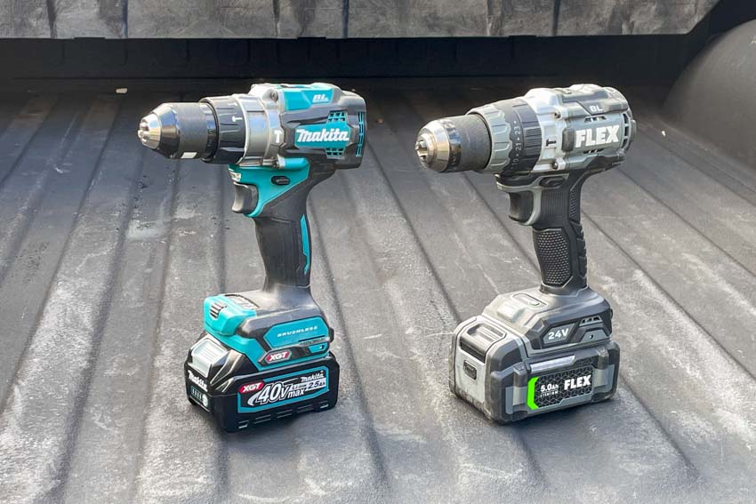 Flex Vs Makita Hammer Drill Head-to-Head Review