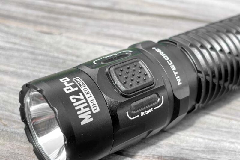 Nitecore MH12 Pro Flashlight Mode Switch