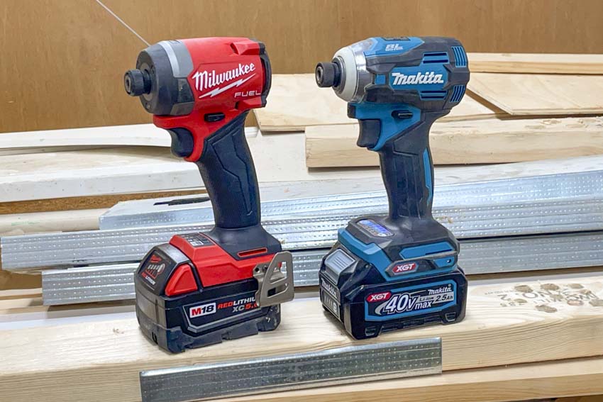 Makita vs Milwaukee Impact Driver Head-to-Head Review