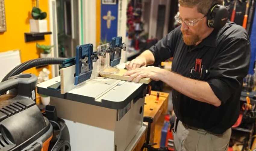 how to use a router table