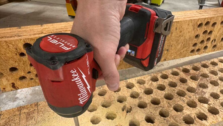 use impact driver as drill drilling