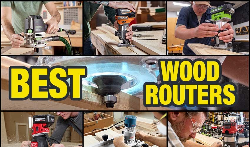 Best Wood Routers for Woodworking and Carpentry