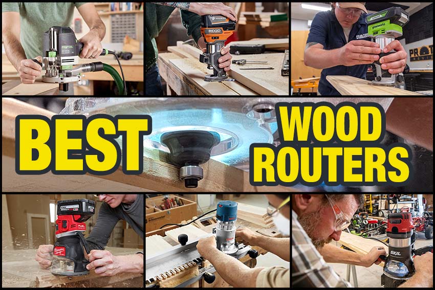 Best Wood Routers for Woodworking and Carpentry