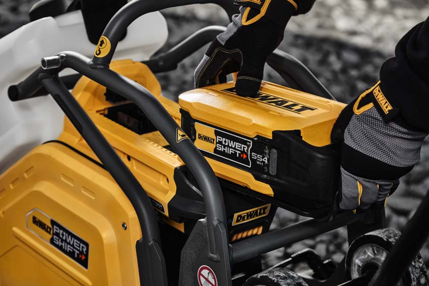 DeWalt PowerShift Electrified Equipment Battery System