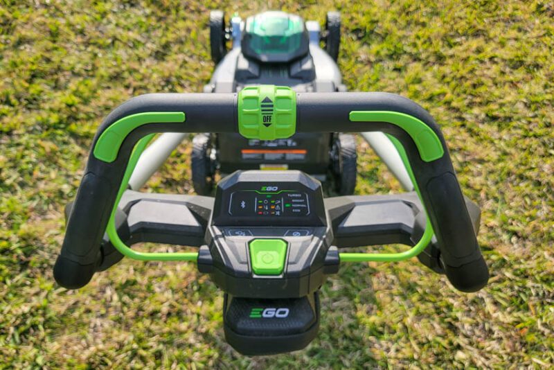 EGO 22-Inch Select Cut Self-Propelled Lawn Mower Controls