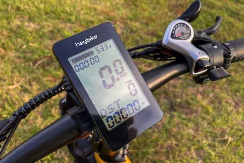 HeyBike Horizon Electric Bike LCD Screen