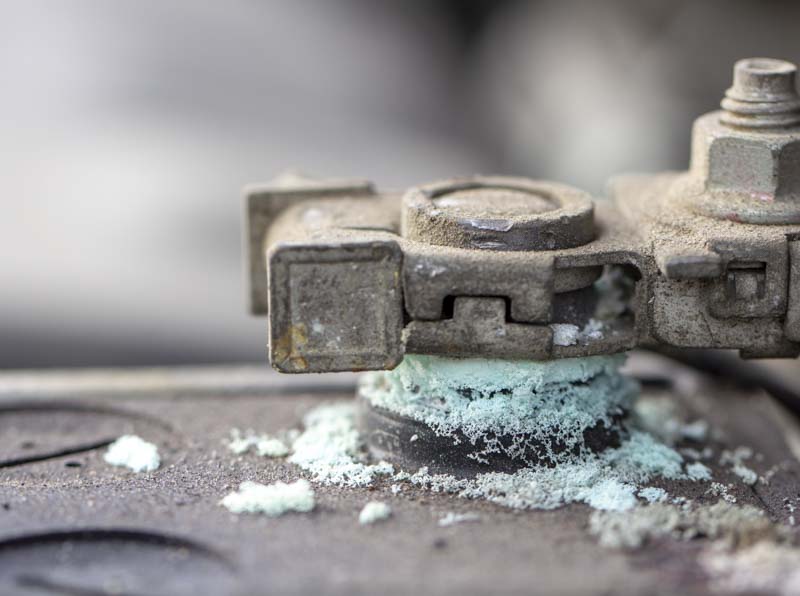 how to clean battery corrosion safely