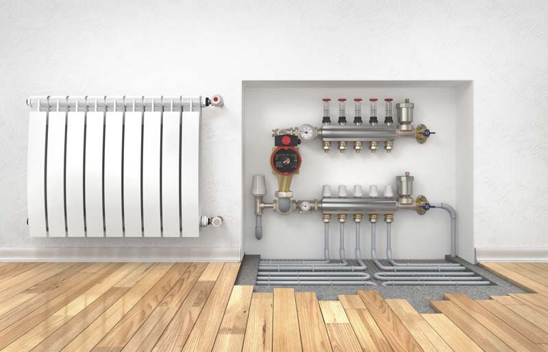 hydronic heating system 