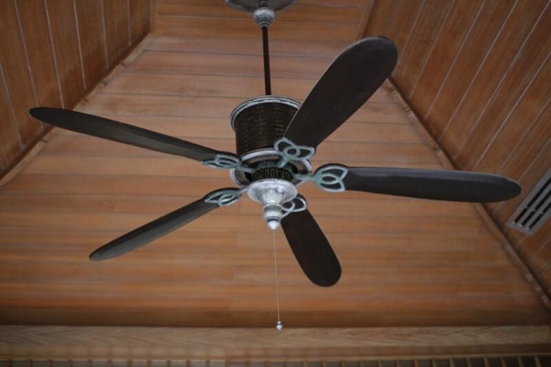 installing ceiling fans to promote circulation will improve your home's air quality