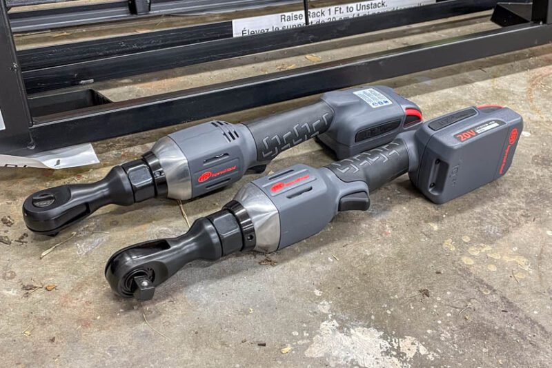 Ingersoll Rand 20V Cordless Ratchets Side-By-Side