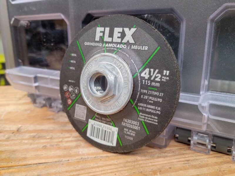 Flex hub grinding disc