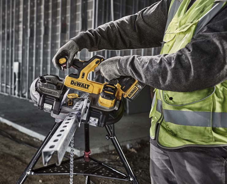 dewalt dual trigger bandsaw