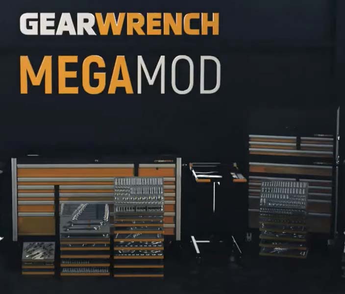 gearwrench megamod mechanics tool set