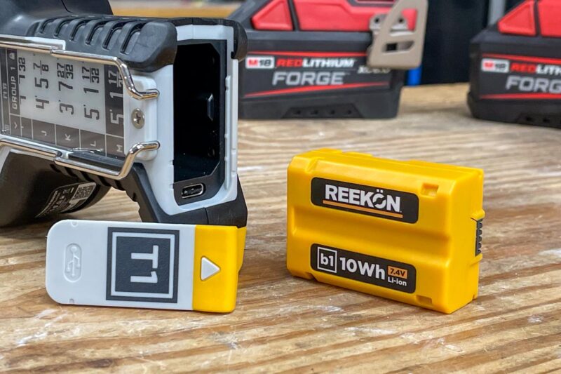 Reekon T1 Tomahawk Digital Tape Measure Battery