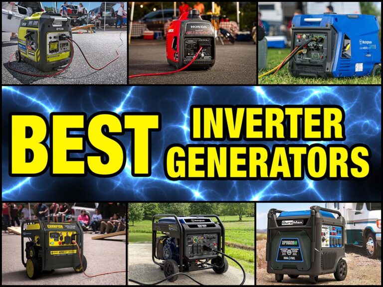 Generator Rear Tool 5 Inverter Generators for the Jobsite, Camping, or Emergency Power ...