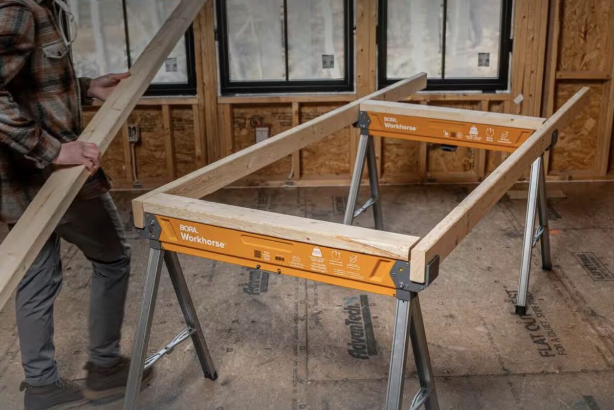 Bora Portamate PM-3350 Workhorse Saw Horse - Heavy Duty Folding Sawhorse